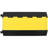  Podna zaštita za kabele most s 3 kanala od gume 93 cm | shoptok.hr
