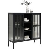 XORA vitrina, črna | Shoptok.si