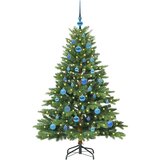 vidaXL Umestno božično drevo med 150 LED Zelena 150 cm PE in PVC | Shoptok.si