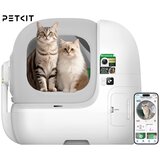 Petkit PUROBOT MAX PRO 2 pametno mačje stranišče, za vse velikosti, AI kamera + zdravje, 360° zaščita, ShieldBase zasnova, Triple nadzor vonjav, tiho delovanje, WIFI, aplikacija, 66x60x54cm, sivo - - Bonajo Cene
