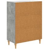  Kreveta Betonska siva 66 x 34,5 x 90 cm Konstruirano drvo Slike