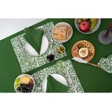 Linen Tales Lanen pogrinjek 35x45 cm Evergreen Damask – | Shoptok.si