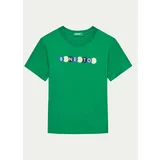 United Colors Of Benetton Majica 3I1XG10EH Zelena Regular Fit