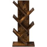  Polica za knjige u obliku drveta 4 etaže 30 x 18 x 60 cm | shoptok.hr