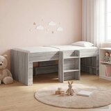  Kreveta za visoko spavanje djece 2 pcs Siva Sonoma 90 x 190 cm | shoptok.hr