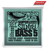  ŽICE ZA BAS Ernie Ball 2850 BASS 5 SLINKY SUPER LONG SCALE 45-130 | Eponuda.ba