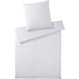 Elegante Smooth set posteljnine iz muslina - bela - 80x80 cm + 135x200 cm Cene