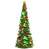  Svjetleće božićno drvce SALO 16,5 x 15,5 x 40 cm Smola Zelena | shoptok.hr