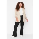 Trendyol Curve Black Spanish Leg Slit Detailed Knitted Trousers Cijene