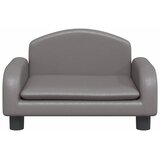  Krevet za pse sivo 50x40x30 cm od umjetne kože | shoptok.hr