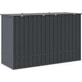  Kutija za spremanje u vrtu Crna 214 x 82 x 132 cm Čelik | shoptok.hr