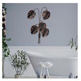 WALLXPERT dekorativni metalni zidni pribor monstera copper u