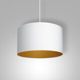  Luster na sajli ARDEN 1xE27/60W/230V prečnik 40 cm bela/zlatna | Eponuda.com