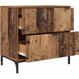  Noćni ormarić Staro drvo 63.5 x 36 x 61 cm Konstruirano drvo | shoptok.hr