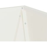  Cvetlično korito 2 pcs Bela 40 x 40 x 75 cm Jeklo, (5000207333) | Shoptok.si