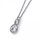 Oliver Weber ženski Company Crystal Lančić Sa Belim Swarovski Kristalnim Priveskom | ePonuda.com