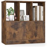 Costway Komoda z odprtimi predali Knjižnica za dnevno sobo, (5000177415) | Shoptok.si