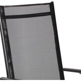 Gardenson Set Zložljivih Vrtnih Stolov Rona, Antracit, 2 Kos | Shoptok.si
