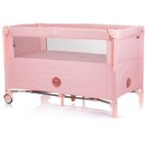 Chipolino putni krevetić s pomičnom stranicom Relax Flamingo Linen | shoptok.hr