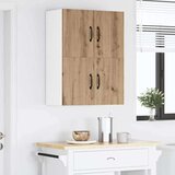  Stenska kuhinjska omarica z vrati Umetni hrast 60 x 31 x 40 cm, (5000131521) | Shoptok.si