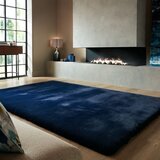 Flair Rugs Tamno plavo sintetičko krzno 200x290 cm Ivy Luxury Fur – | shoptok.hr