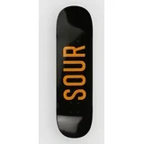 Sour Army Square Wood 8.5" Skateboard deska black