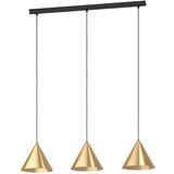 Eglo Viseća lampa NARICES 3xE27 92 cm crna/mesing 99592 Cene
