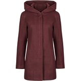 Only Plašči ONLBLAKE HOOD COAT Bordo Cene