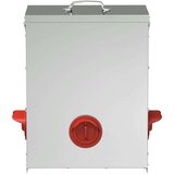  Hranilica za piliće 2 pcs Srebrno 32 5 x 20 5 x 43 cm | shoptok.hr