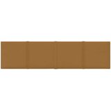  Zidna uzglavlja 12 pcs Smeđa 60 x 15 cm Baršun | shoptok.hr