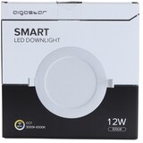 Aigostar LED prigušiva ugradna svetiljka 12W/230V prečnika 17 cm Wi-Fi | Eponuda.com