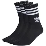 Nogavice Chaussettes Original Crew 3STR coton mélangé Črna