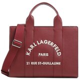 Karl Lagerfeld Torbe B1w30041 K/rsg Md Square Tote Peb E Rdeča Cene