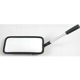  Kontrolno ogledalo s teleskopsko ročico, pravokotna oblika, noge s kolesi, VxŠxG 200 x 400 x 80 mm | Shoptok.si