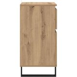 vidaXL Kreveta hrast artisan 35 x 40 x 70 cm Konstruirano drvo | shoptok.hr