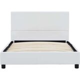 vidaXL Okvir za krevet od umjetne kože bijeli 90 x 200 cm | shoptok.hr