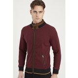 Dewberry 1021 MEN'S SWEATSHIRT-BURGUNDY | shoptok.hr