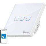 SONOFF WIFI STIKALO ZA LUČ 3-KANALNO NA DOTIK Z RF 433 ZA PAMETNE SISTEME, (5000412808) | Shoptok.si