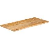 Stolna ploča sa živim rubom 110x60x2,5cm od masivnog drva manga | shoptok.hr