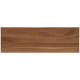  Konzolna stolica Prirodna 110 x 35 x 75 cm Čvrsto teak drvo | shoptok.hr