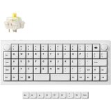 KEYCHRON Q15 Max QMK Brezžična mehanska tipkovnica / bela / Gateron Jupiter Banana / Q15M-M4, (22108696) u