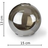  Luster na šipci VASCO 6xE27/60W/230V crna/zadimljeno-crna | Eponuda.com