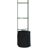 vidaXL Kavezi za rajčice s vrećama za biljke 4 kom 116 cm čelik i PP | shoptok.hr