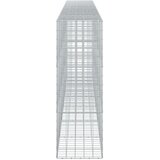  Gabion s žicom debljine 5 mm i mrežom 10x10 cm 600x50x150 cm | shoptok.hr