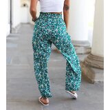 UR/CEO Green floral wide pants Grazia | Shoptok.si