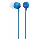  Slušalice Sony EX-15 plave In-Ear Blue Smartphone Mic and Control | Eponuda.ba