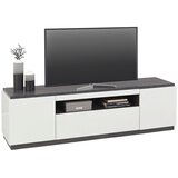 CARRYHOME TV-ELEMENT bela, temno siva | Shoptok.si