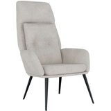  Stol za sproščanje svetlo sivo umetno semiš usnje, (20934543) | Shoptok.si