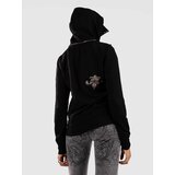 Affliction Cosmic Inferno Pulover s kapuco black | Shoptok.si
