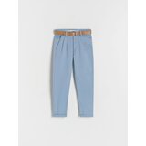 Reserved Boys` trousers & belt - modra Cene